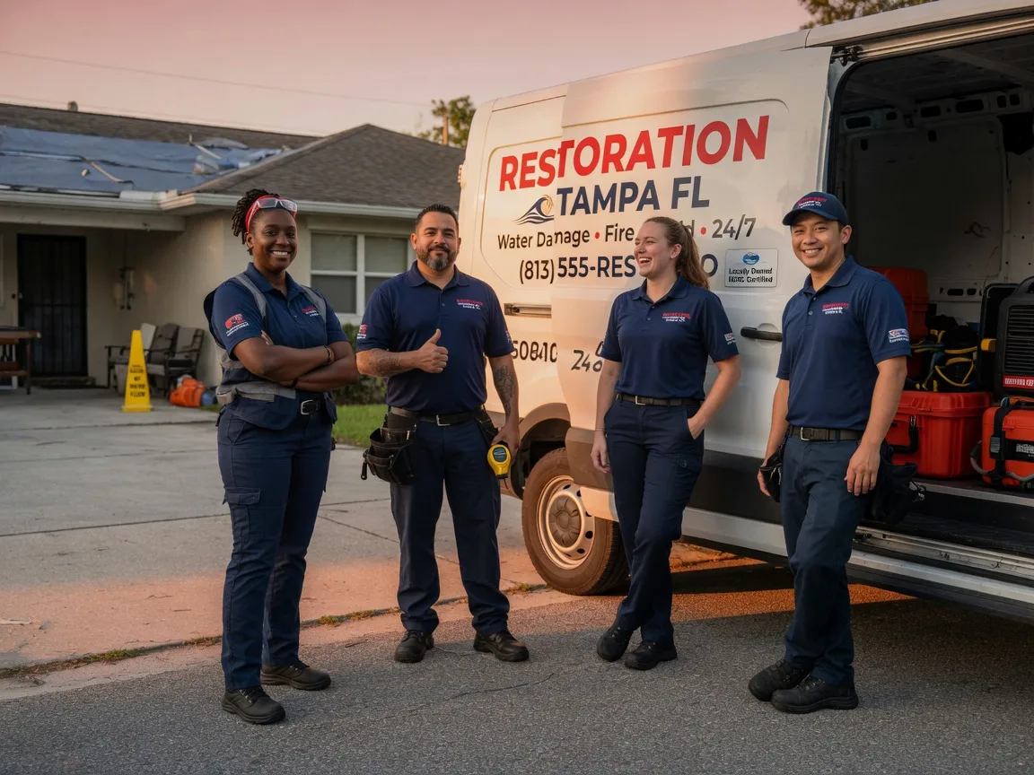 Water Damage Restoration company in North Washington, PA